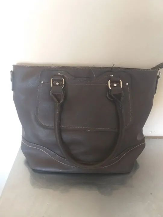 Bolsa de ombro marrom