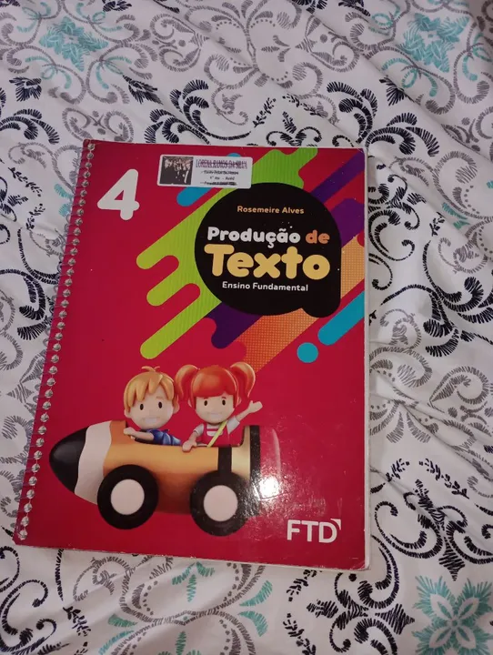 Livro Produção de Texto - 4º Ano - Ensino Fundamental