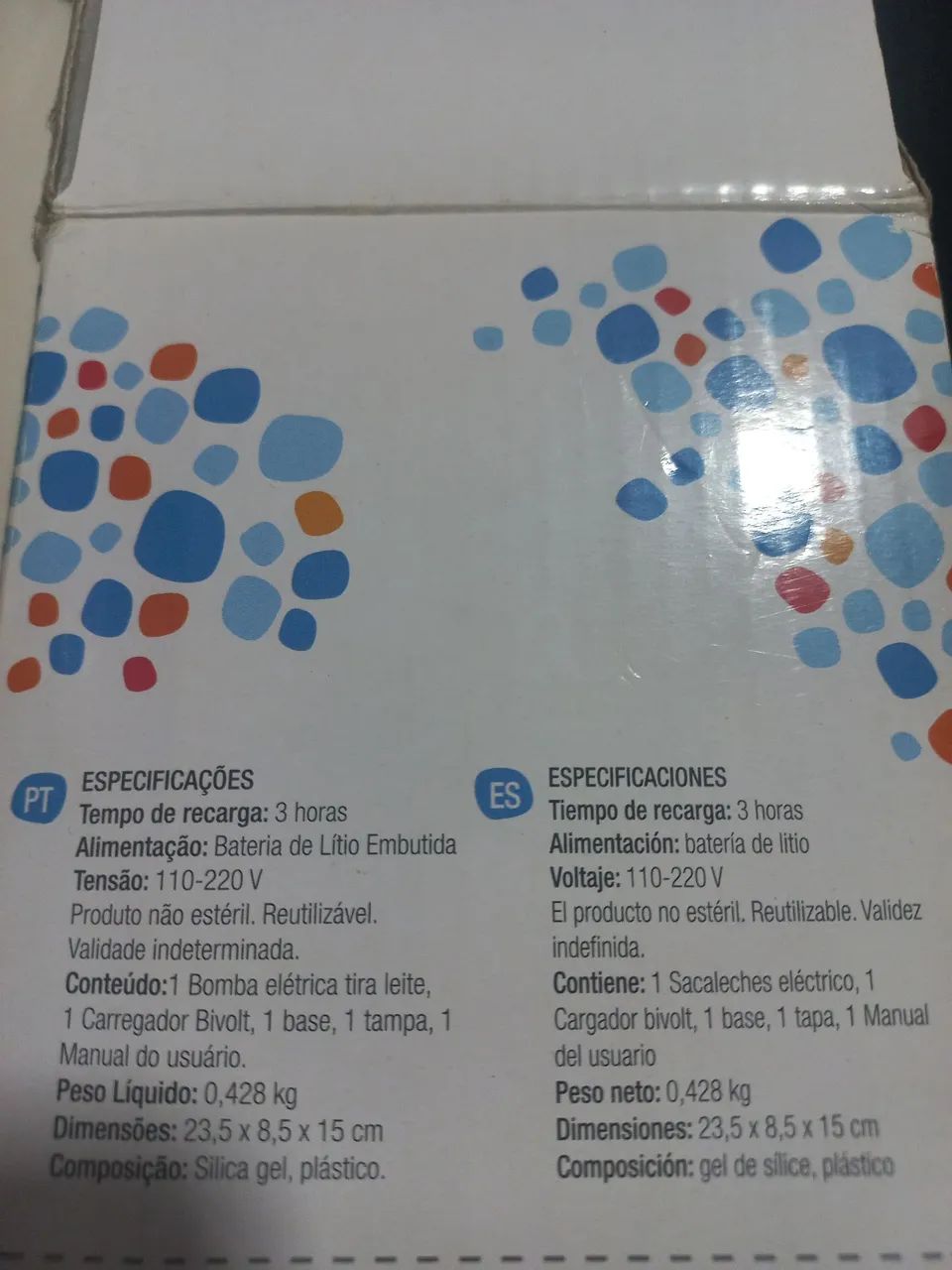Bomba elétrica de tirar leite - multikids baby - Foto 5
