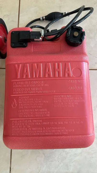 Motor Yamaha 15hp - 2008 - 20h uso - - Foto 2