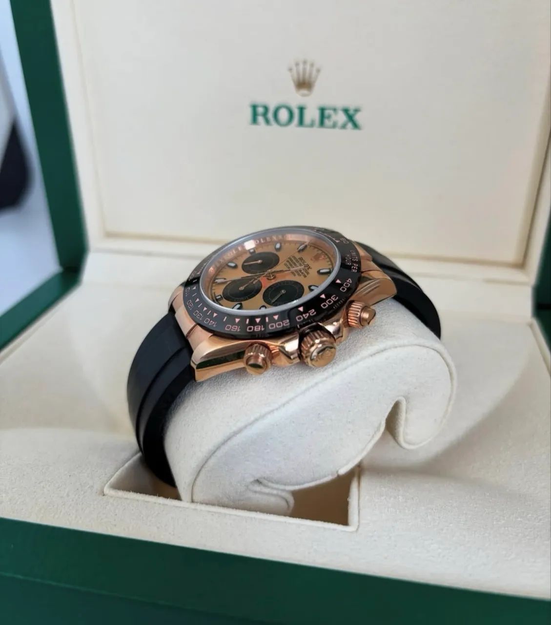 Relógio Rolex Daytona Gold - Foto 2