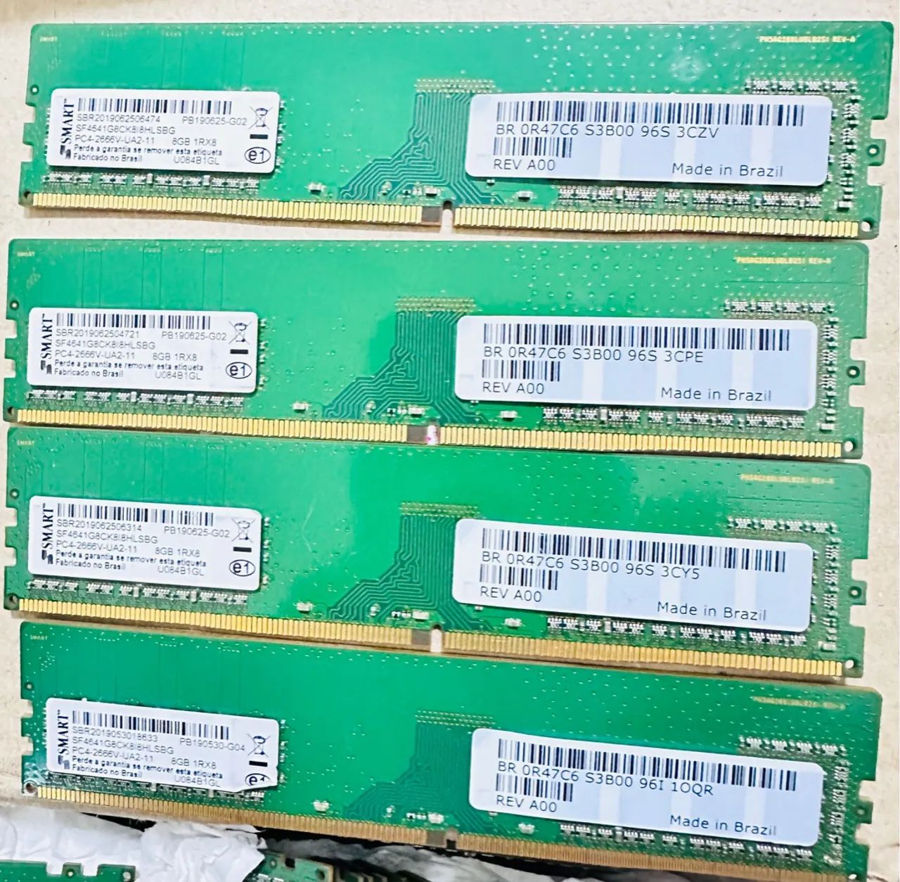 Memória RAM 8GB DDR4 2666MHz Smart