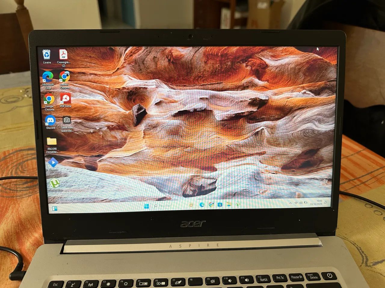 Notebook acert aspire com ssd 2 