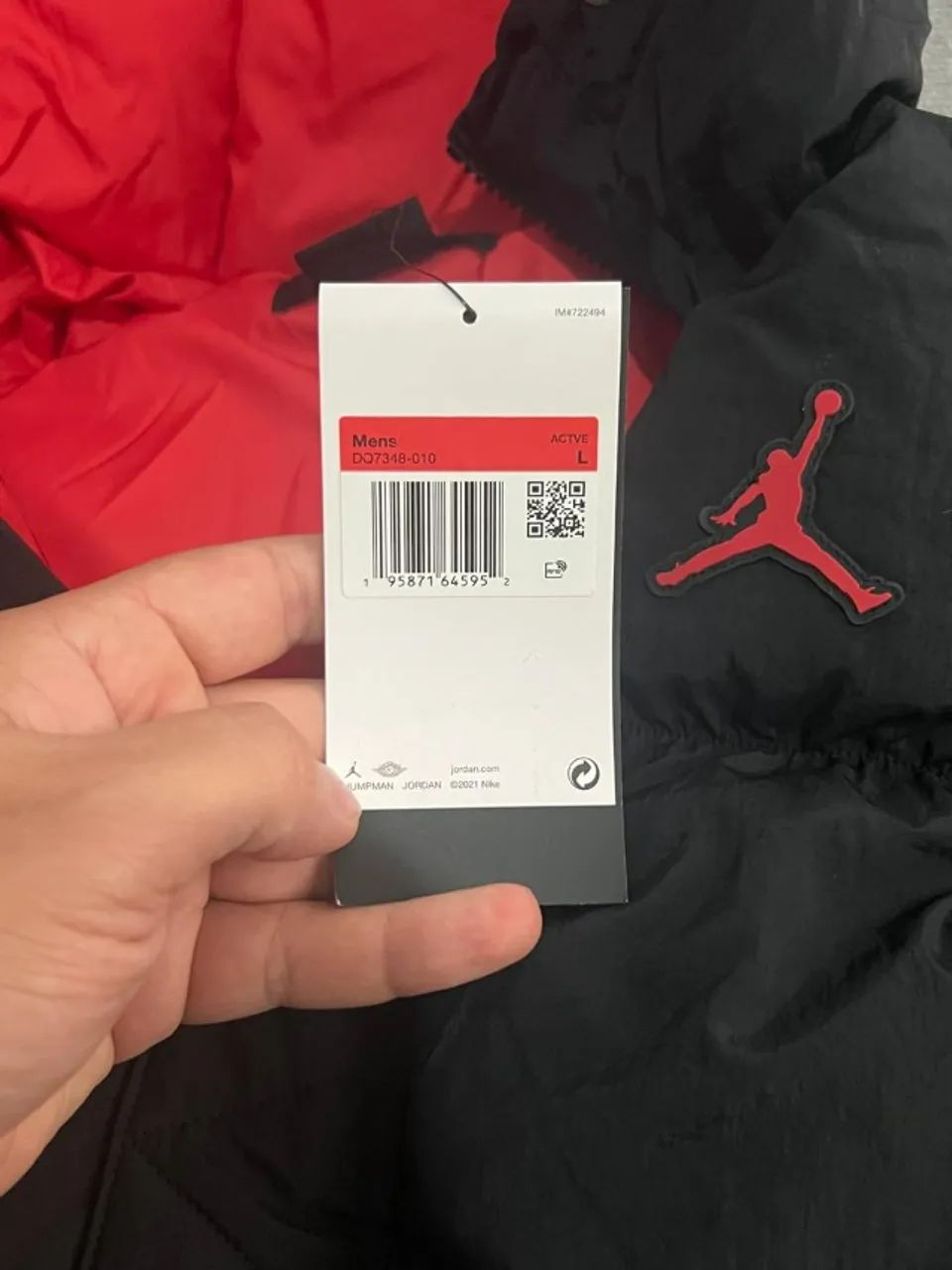 Jaqueta Jordan Essentials Masculina 100% Original - Foto 5