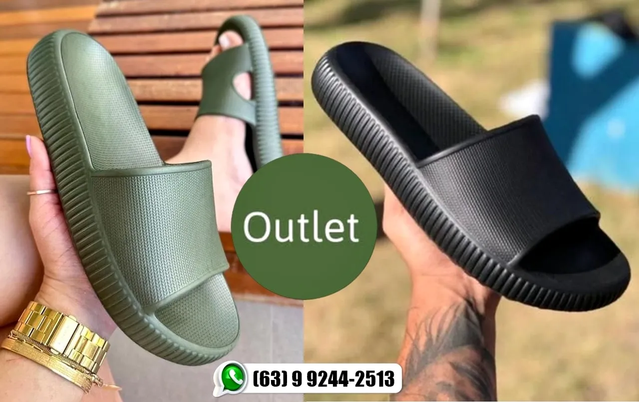 Chinelas Nuvem Slide confortáveis e estilosos