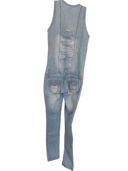 Macacão Jeans Feminino - Foto 2
