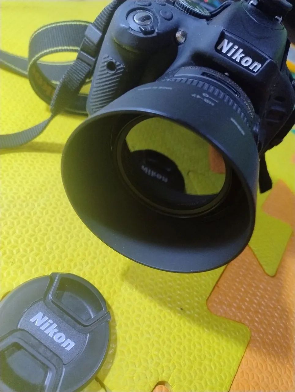 Câmera DSLR Nikon D5100 lente prime AF-S DX 50mm