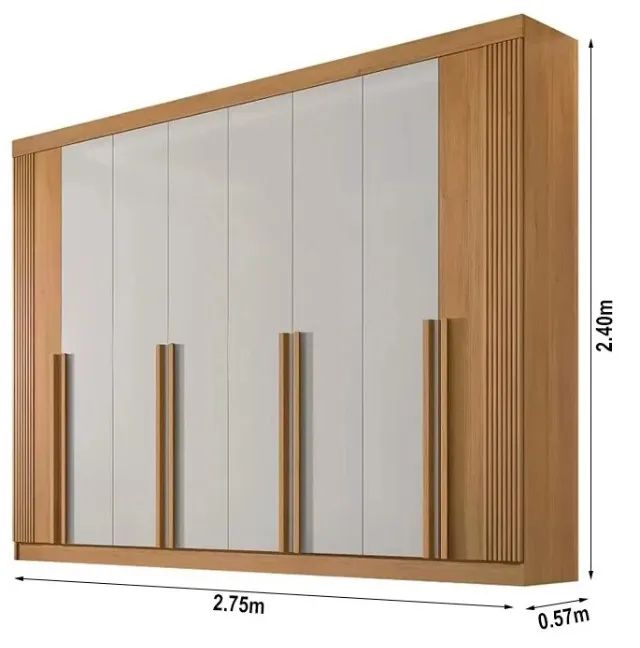 quarto armario guarda roupas 100% mdf - Foto 3
