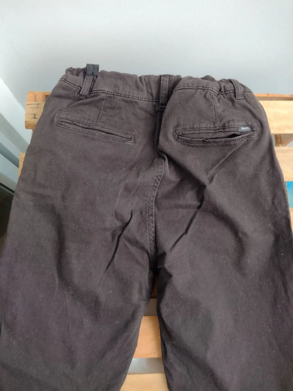 Calça Zara Infantil - Tamanho 13/14 -  Preta - Foto 2