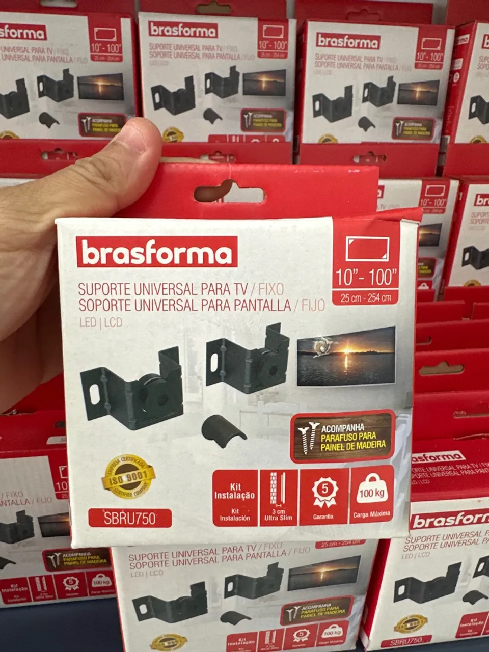 Suporte Universal para TV Brasforma 10"-100"