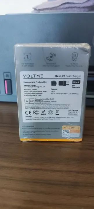VOLTME USB C Carregadores rápidos 30W Carregador portátil Suporte Tipo C PD Carregamento r - Foto 3