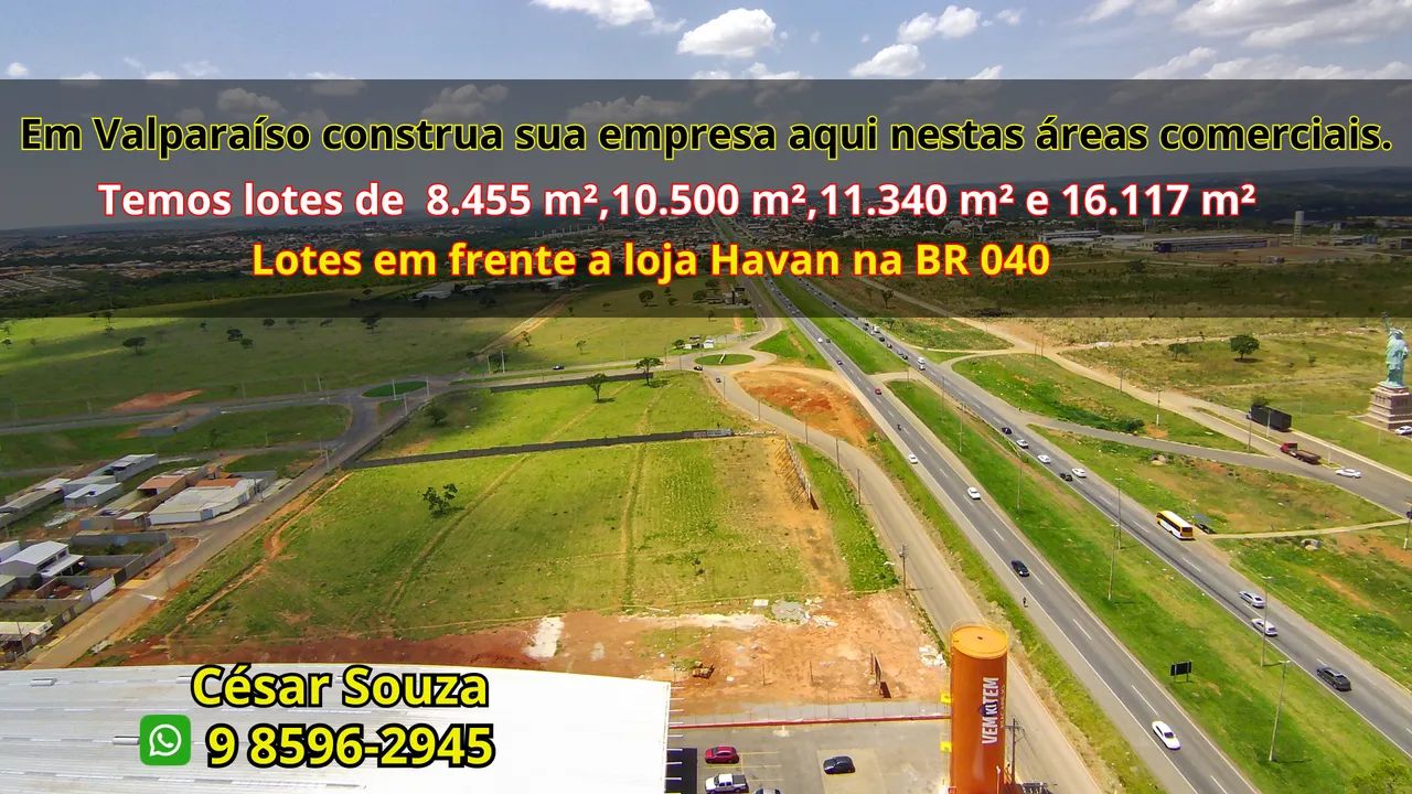 Construa sua empresa ou galpão o lado da BR em Valparaíso e poucos minutos de Brasília. - Foto 4