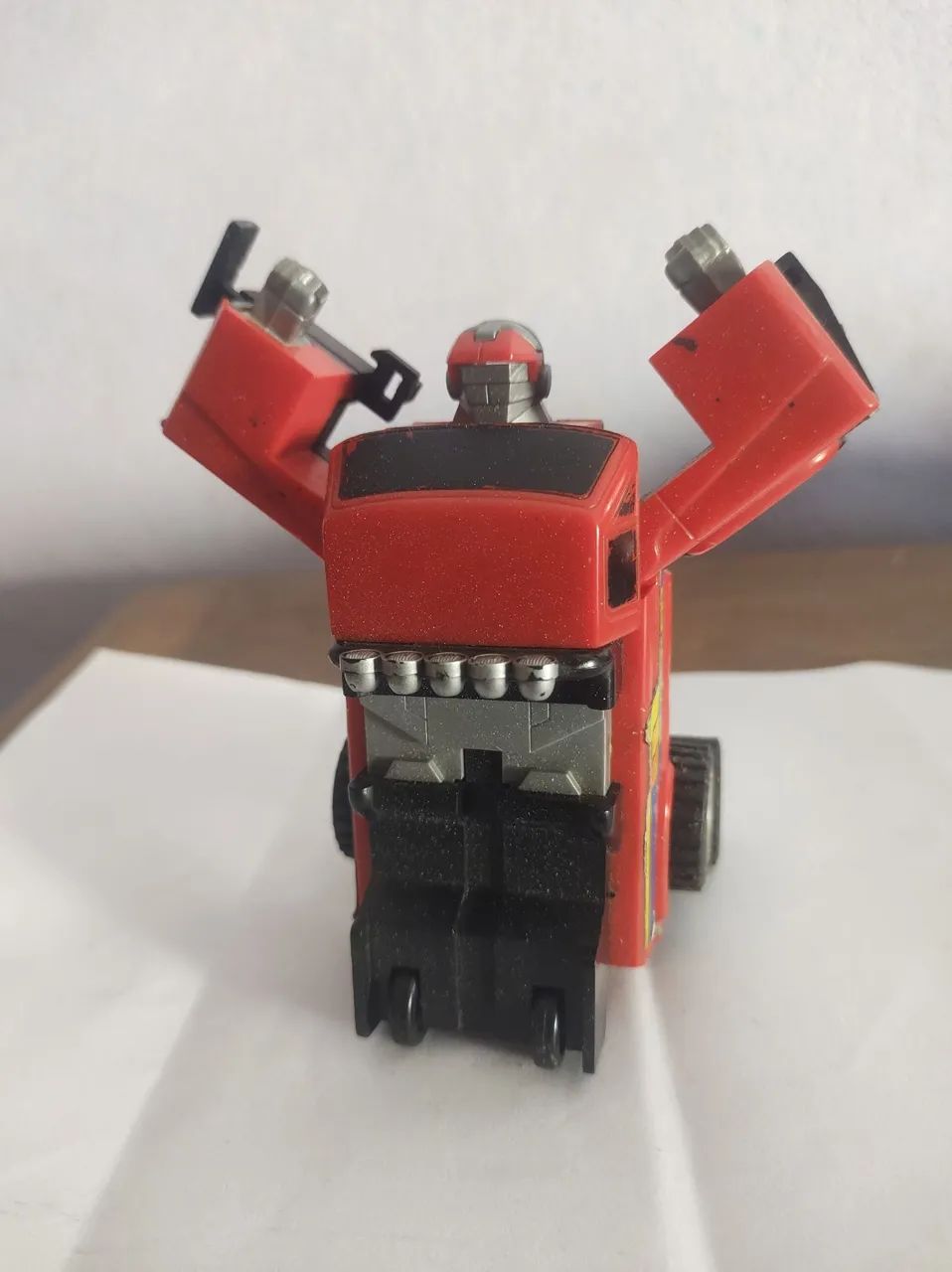 Brinquedo Antigo Transformers Robô Glasslite  - Foto 5
