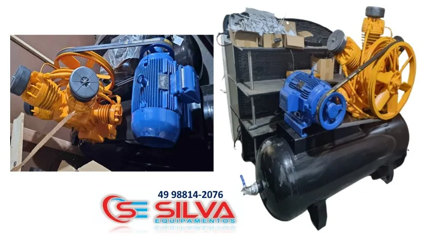 Compressor de ar revisado 60 pés Chiaperini