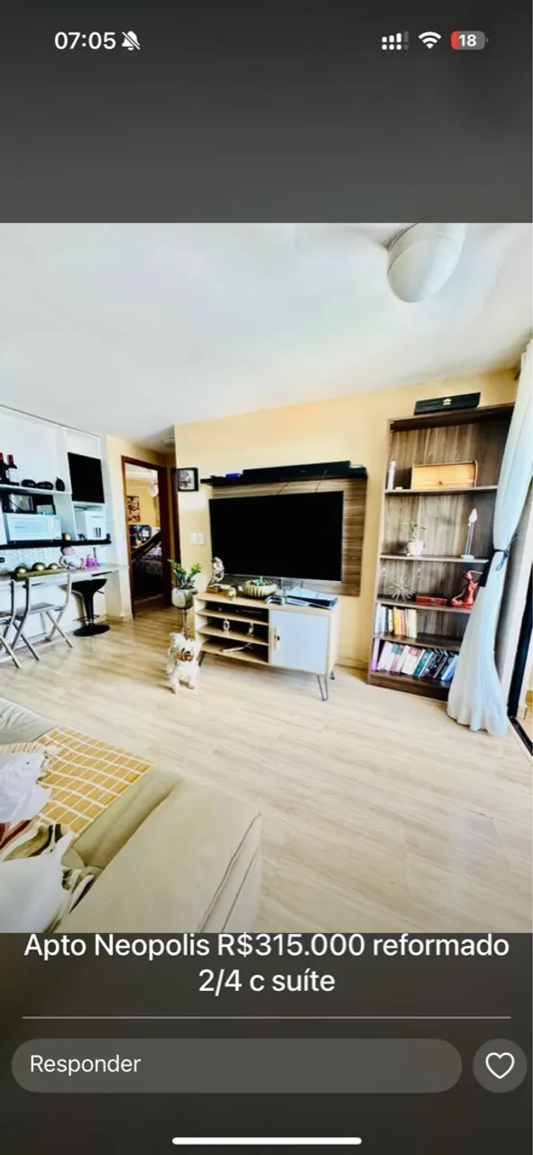 Ótimo apartamento para venda oportunidade