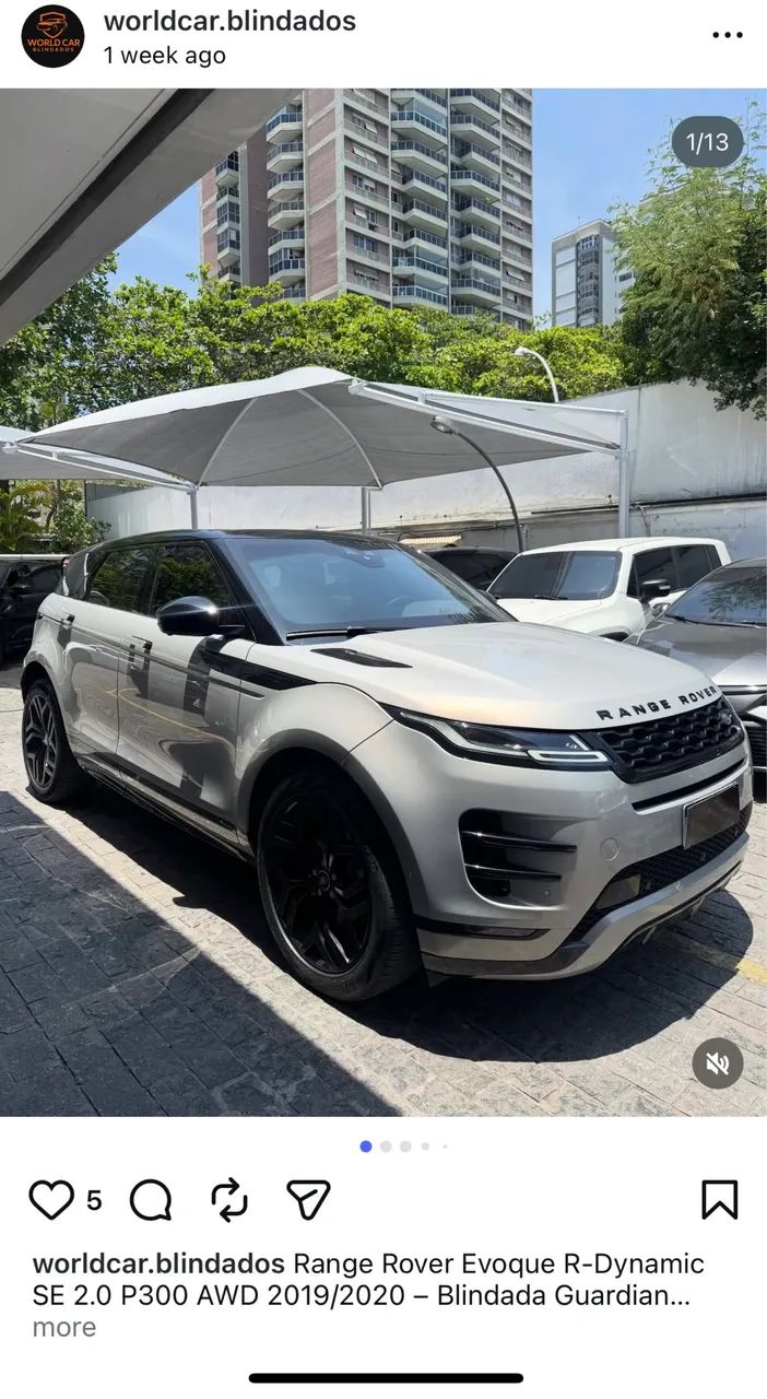 Land Rover Range Rover Range R. EVO HSE SI4 Dyn.2.0 300cv Aut. 2020