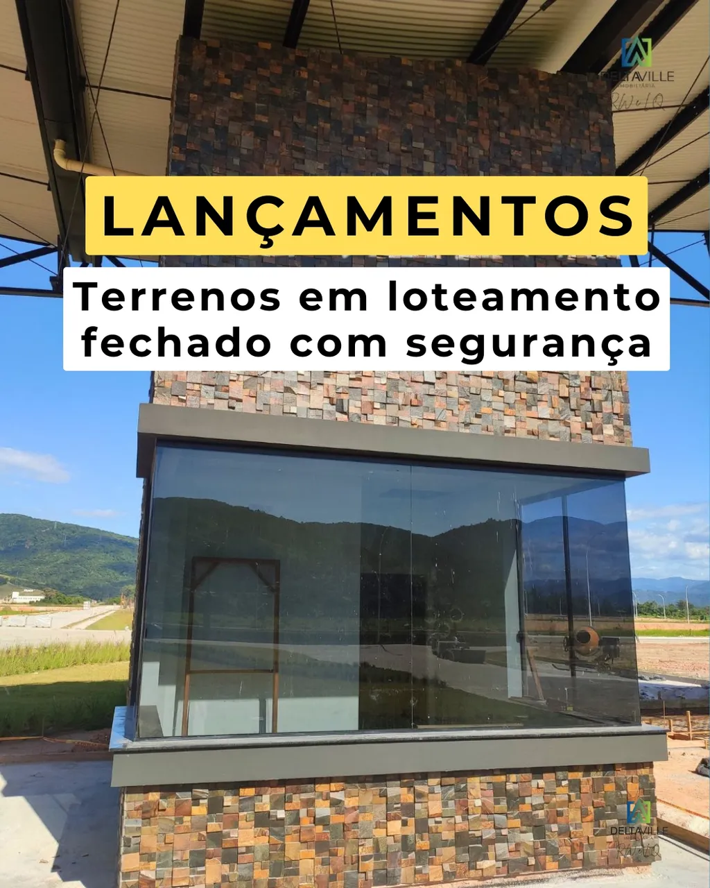Terreno condomínio fechado - 20 min de Florianópolis - até 180x direto com a urbanizadora