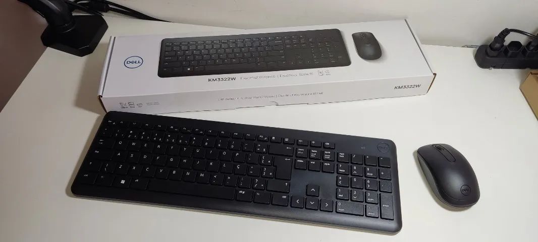  Teclado E Mouse Sem Fio Dell Km3322w *PRODUTO NOVO - NF* - Foto 4