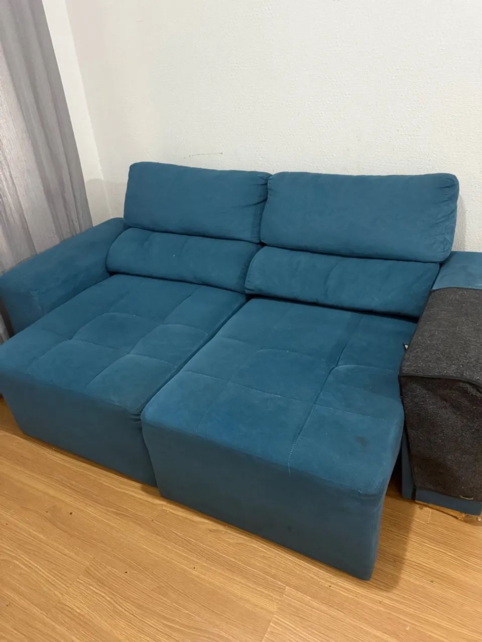 Sofá retratil Azul - Conforto e Estilo! - Foto 3