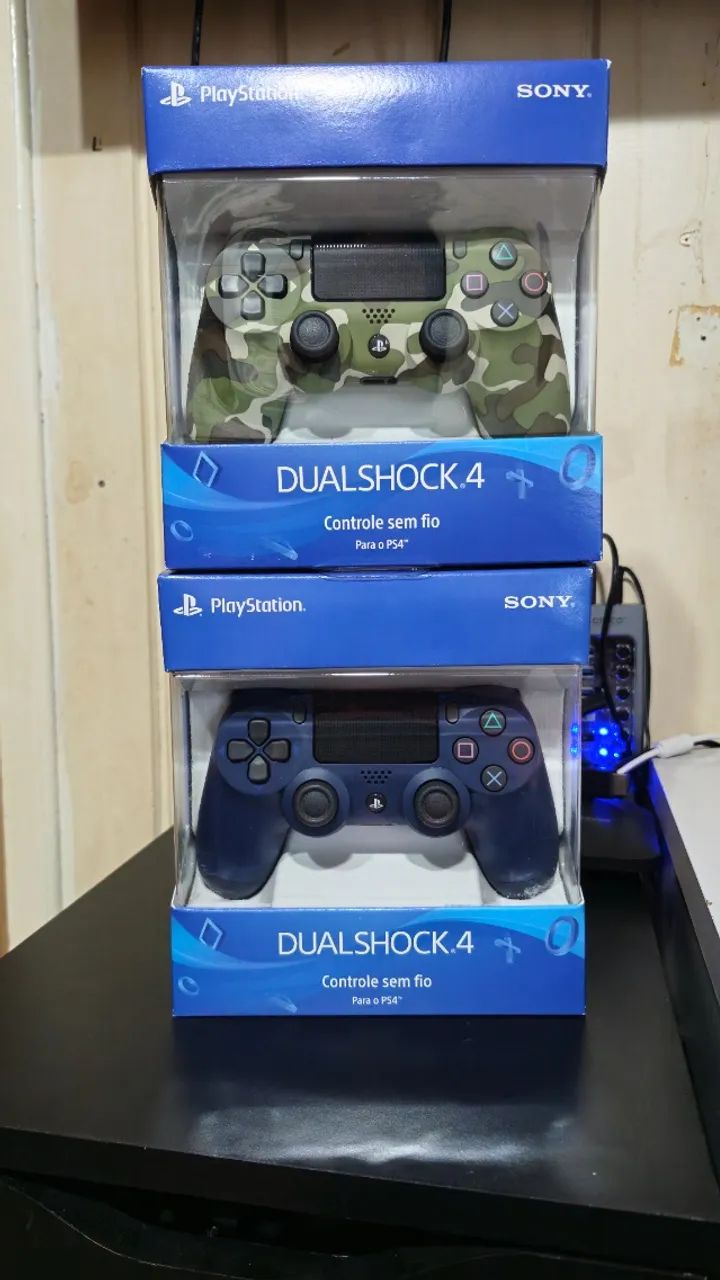 2 controles de playstation 4 originais