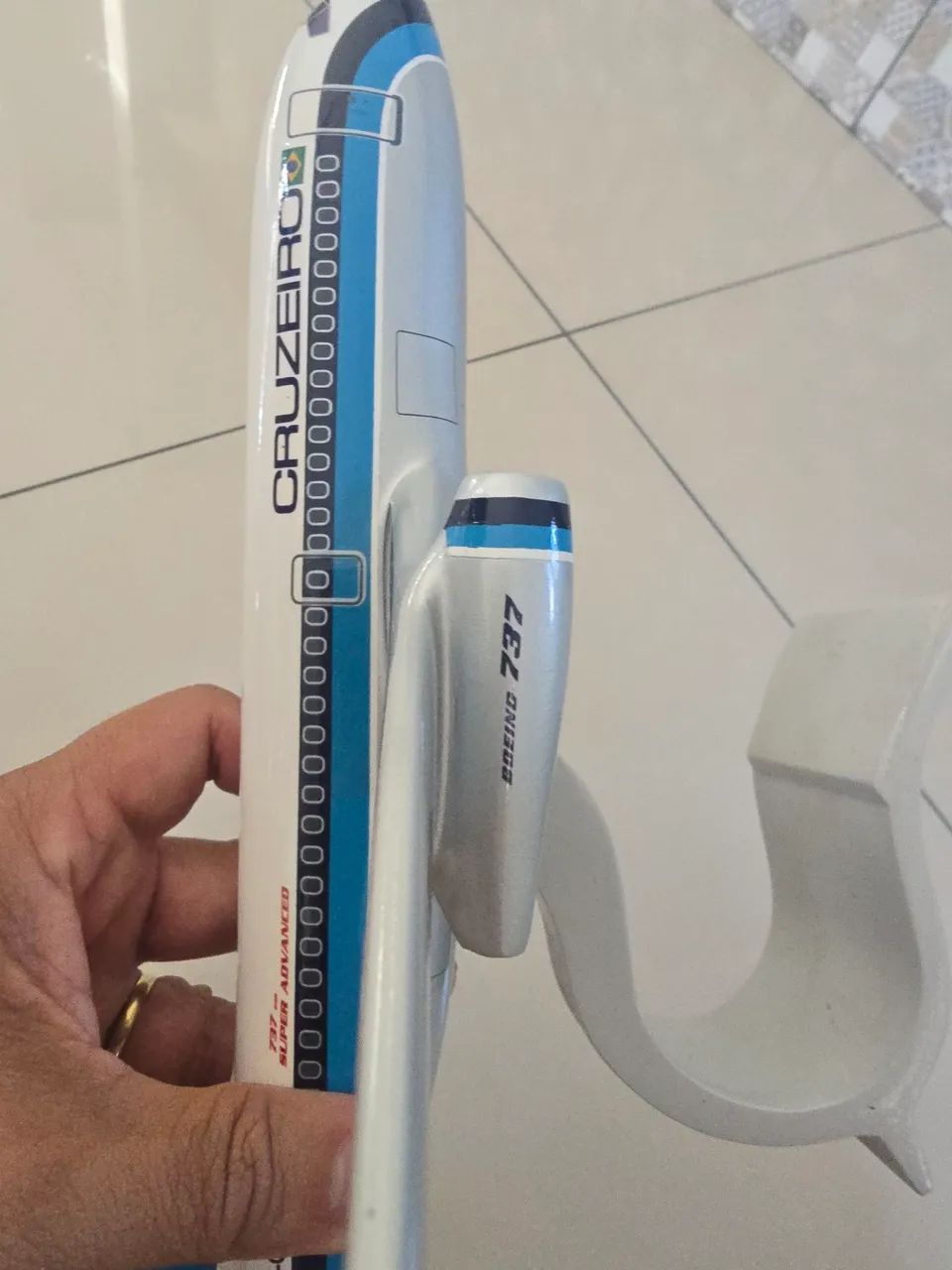 MAQUETE BOEING 737 200 CRUZEIRO  (30 CM) - Foto 4