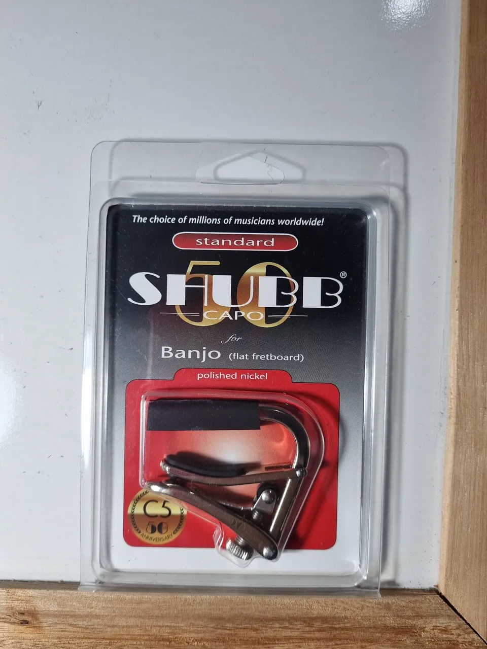 Capotraste para Banjo Shubb C5