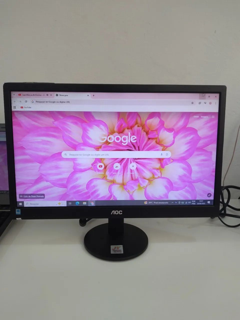 Monitor top de imagem,  com os cabos e garantia  - Foto 2