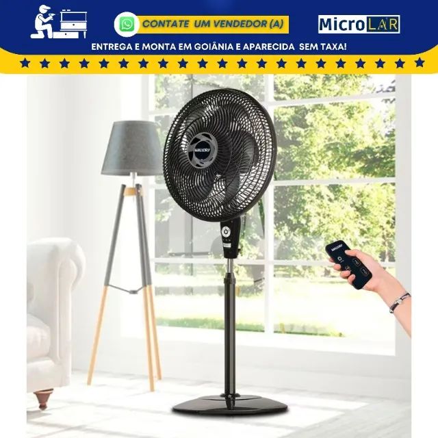 Ventilador Com Controle Remoto ML - 6 Meses Garantia
