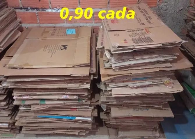 Caixa papelão - tamanhos Médio e Pequena - Reuso em bom estado - Não serve para mudança - Foto 4