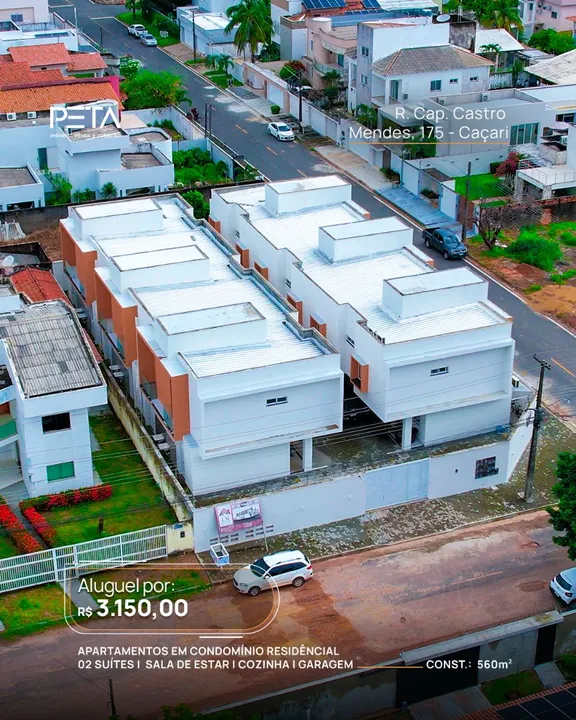 Apartamento 2 Quartos em Condomínio Residencial - Caçari