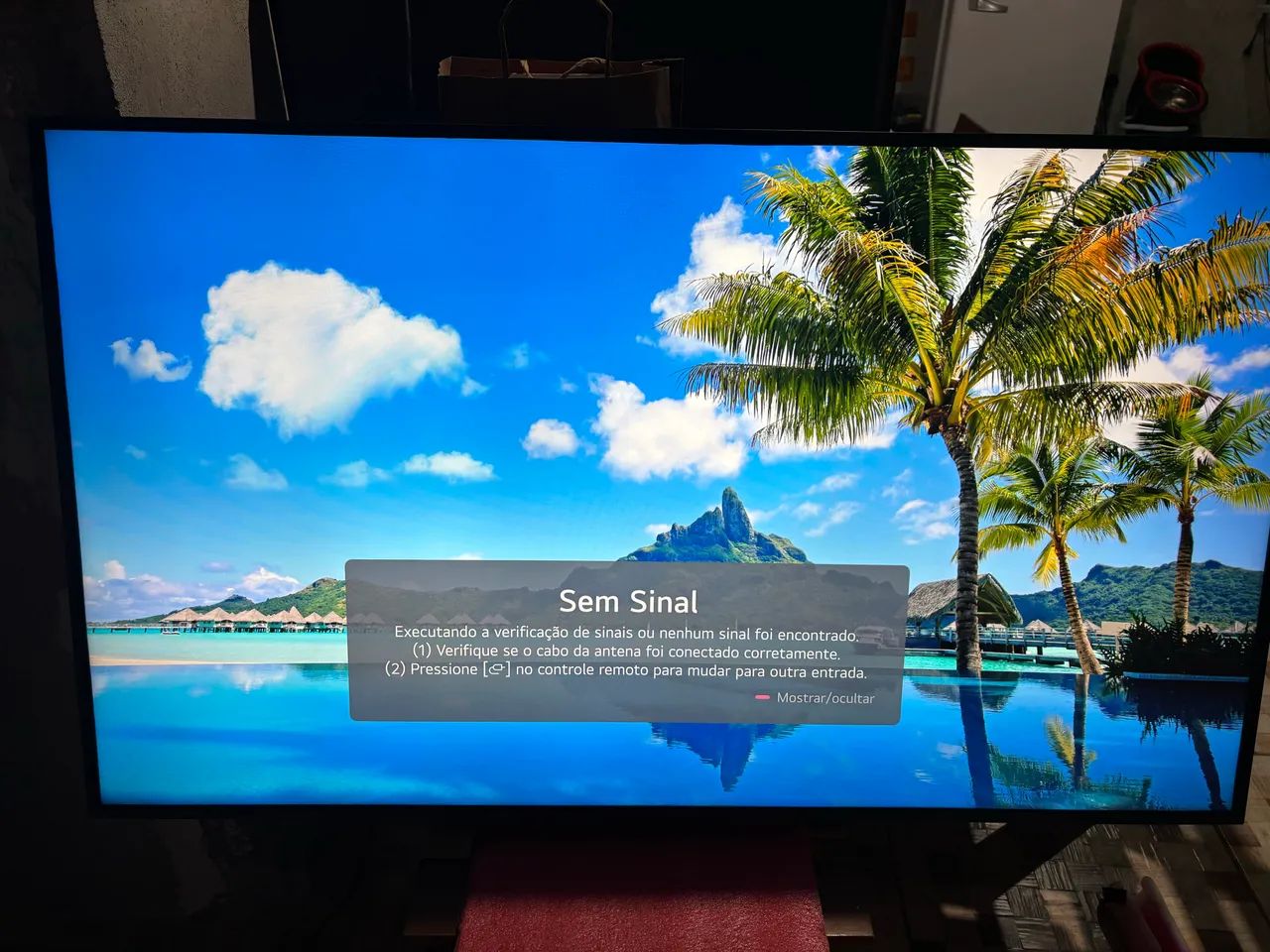TV Smart LG 4K Semi nova 50?