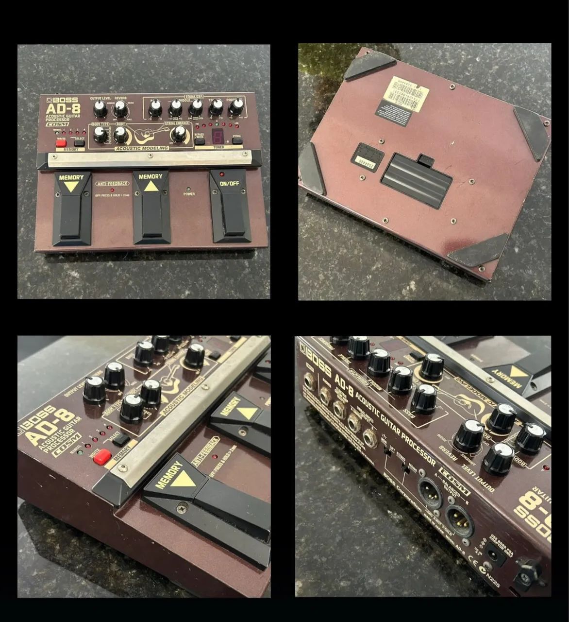 ギター BOSS AD-8 Amazon | BOSS AD-8 プリアンプ アコースティックギター用 (ボス AD8