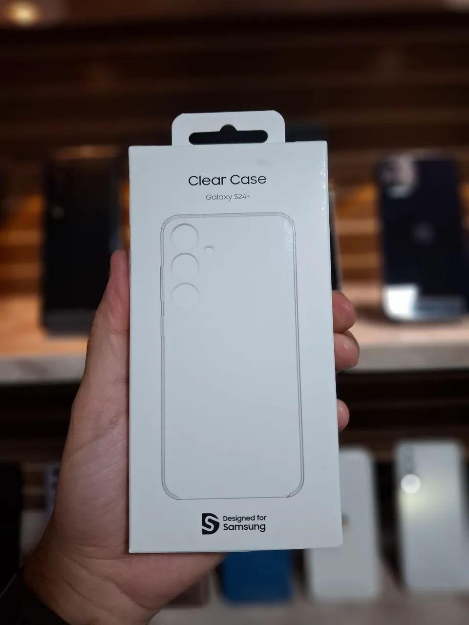 Capa/case transparente ORIGINAL SAMSUNG, modelos S24 Plus e S24 Ultra. - Foto 4