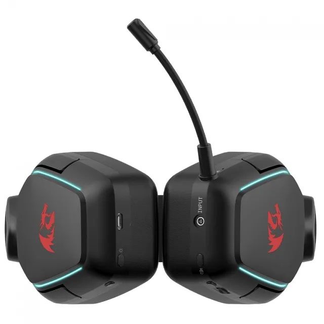Headset Gamer Redragon Mira, 3-Mode, Wireless, Bluetooth, USB - WZetta - Foto 5