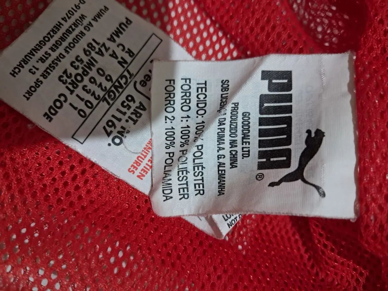Jaqueta Puma Vermelha Original  - Foto 4