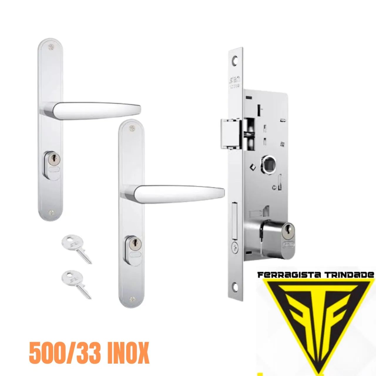 Fechadura 500/33 Inox para Porta - STAM