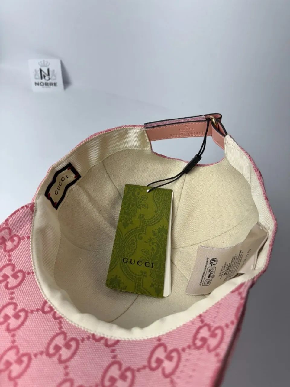 Boné Gucci GG Canvas Rosa - Foto 4