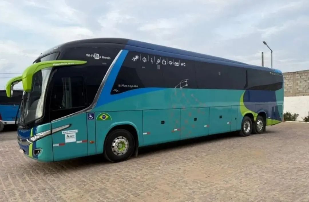 Ônibus G7 Marcopolo Paradiso 1220 Truck 6x2 (MB O500RSD) Ano 2012 - Foto 2