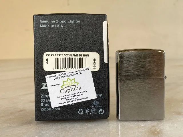 Isqueiro Original Zippo, Flame Design   - Foto 4
