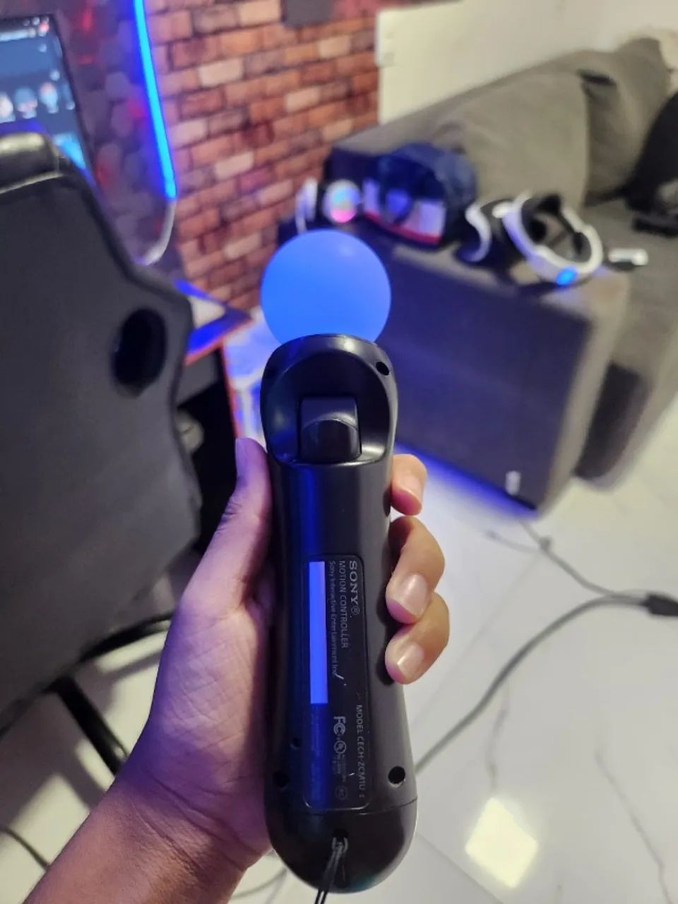 VR1 Playstation4 com adaptador para PS5 - Foto 6