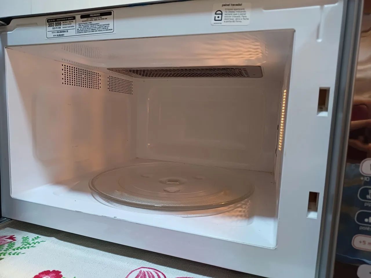 Microondas Espelhado Inox Brastemp com Grill 220V  - Foto 6