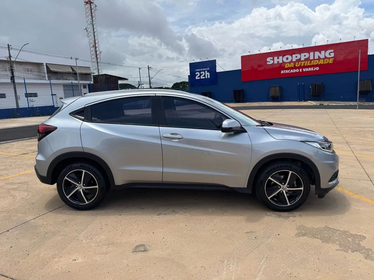 HONDA HR-V 1.8 16V FLEX EX 4P AUTOMÁTICO PRATA 2019 - Foto 4