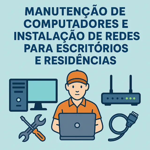 Manutenção de Computadores e Instalação de Redes para Escritórios e Residências