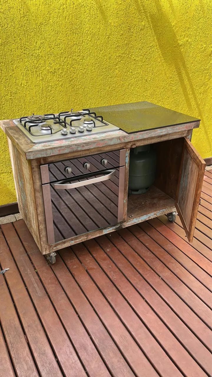 Módulo chef gourmet madeira