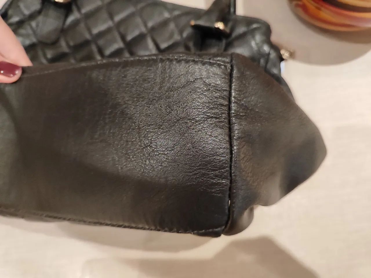 Bolsa Luz DA Lua ( couro em estado de nova)