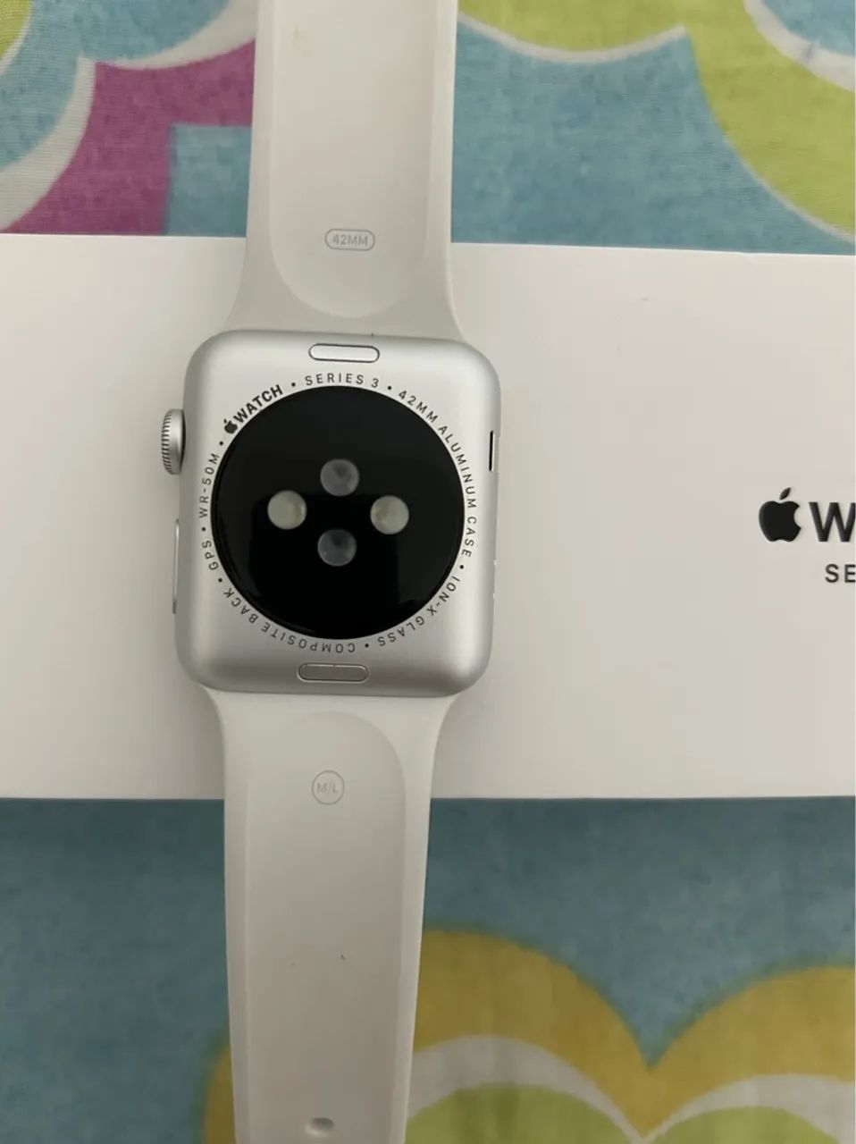Apple Watch Series 3 - Branco , Original. - Foto 3