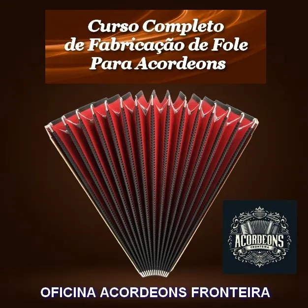 Curso completo de fabricação de fole para acordeon