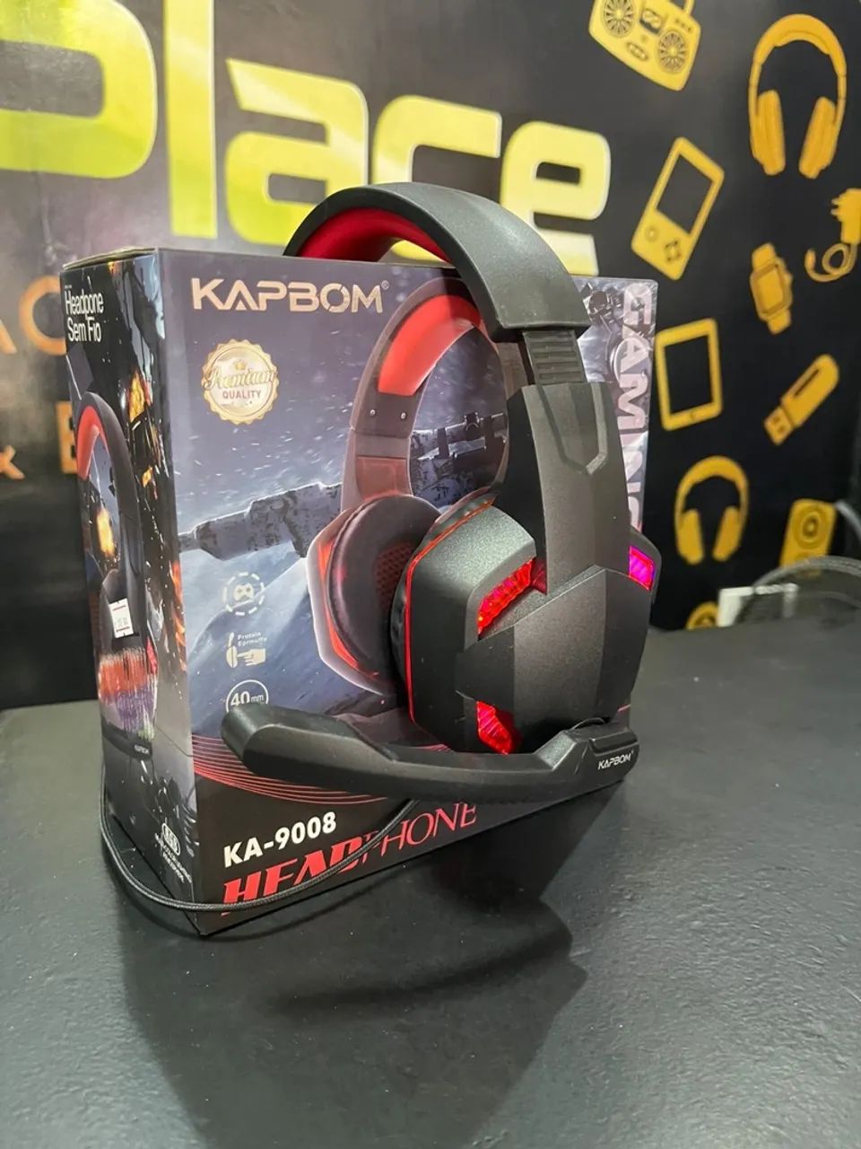 Headphone Gamer KAPBOM KA-9008