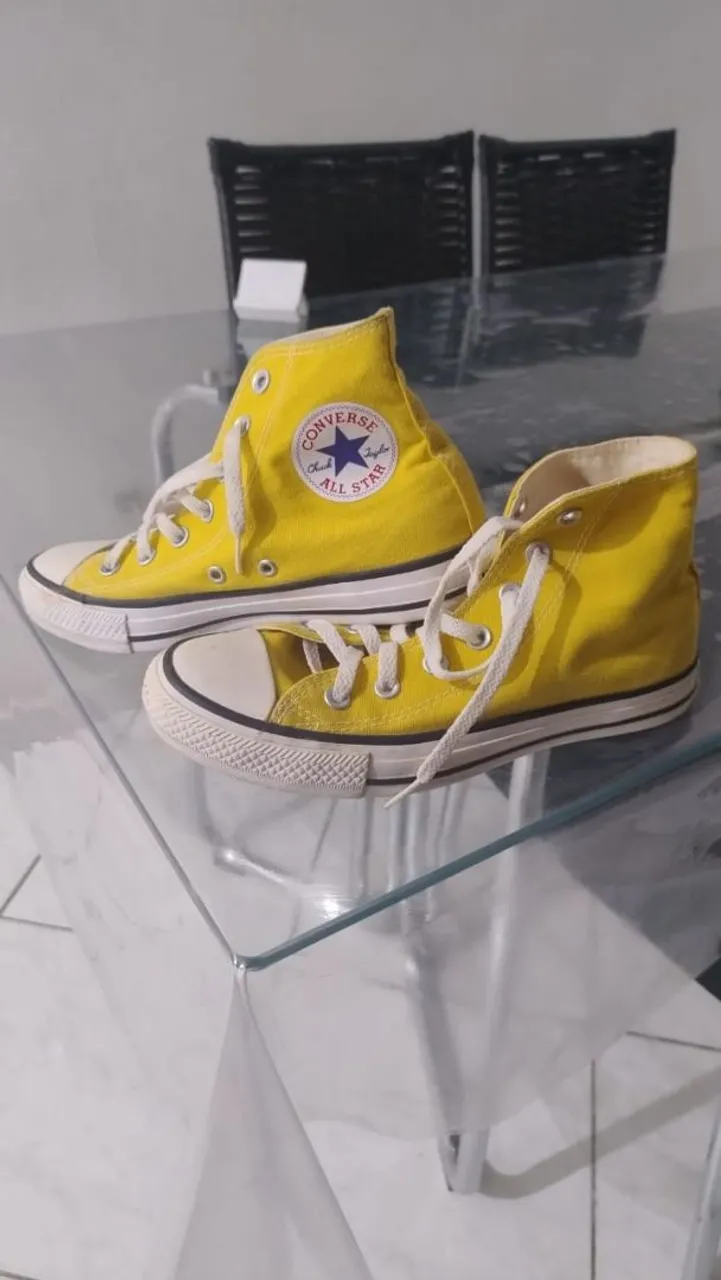 Tênis Converse All Star Amarelo