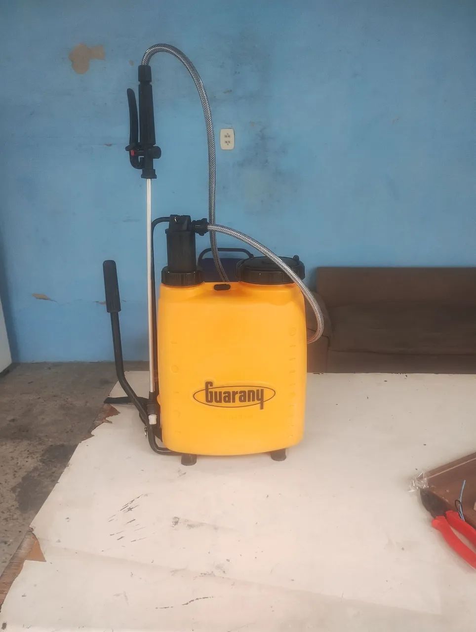 Pulverizador Costal de Alavanca 10 Litros Guarany  